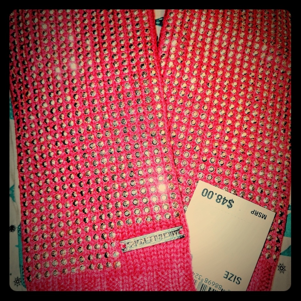 MICHAEL KORS STUDDED GLOVES